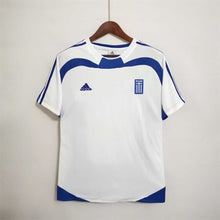 Camiseta Grecia Local 2004 Retro frontal
