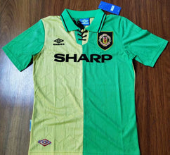 Camiseta Manchester United Visitante 92-94 Retro frontal