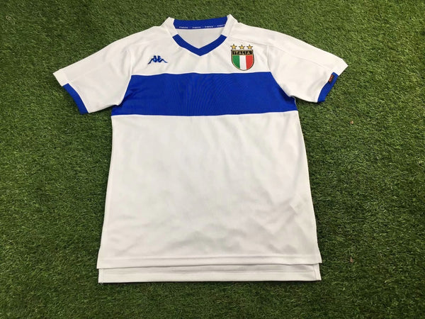 Camiseta Italia Visitante 98-99 Retro frontal