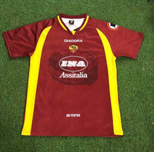 Camiseta AS Roma Local 97-98 Retro frontal