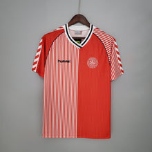 Camiseta Dinamarca Local 1986 Retro frontal