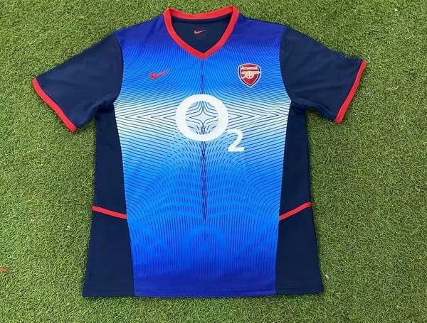 Camiseta Arsenal Visitante 02-03 frontal