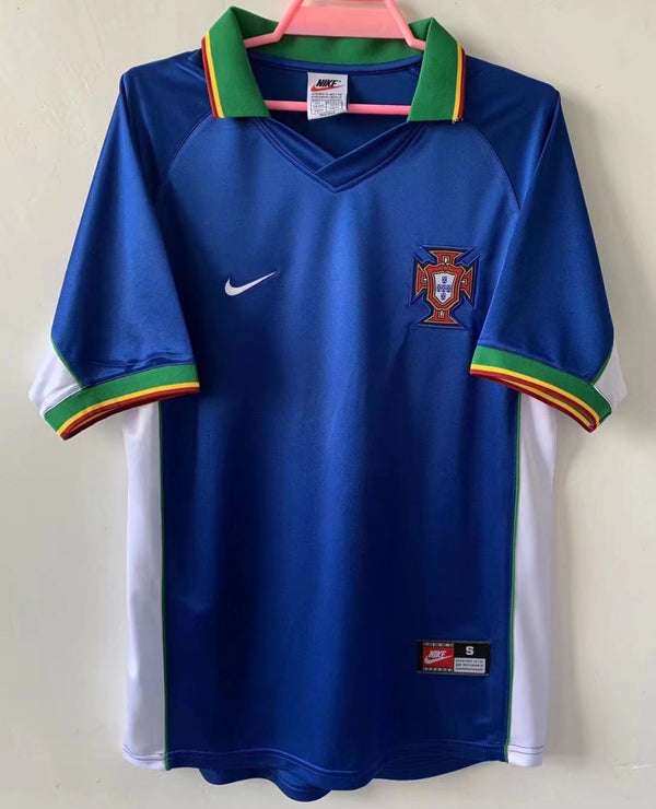 Camiseta Portugal Visitante 1998 Retro frontal