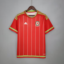 Camiseta Gales Local 15-16 frontal