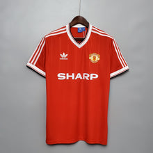 Camiseta Manchester United Local 83-84 Retro frontal