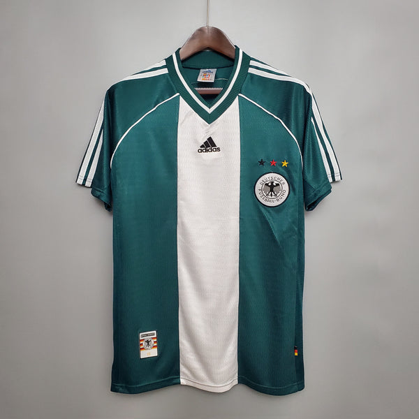 Camiseta Alemania Visitante 1998 Retro frontal