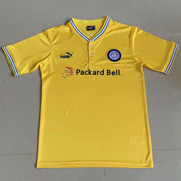 Camiseta Leeds United Visitante 96-98 frontal