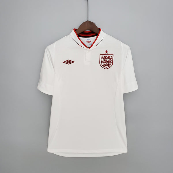 Camiseta Inglaterra Local 2012 Retro frontal