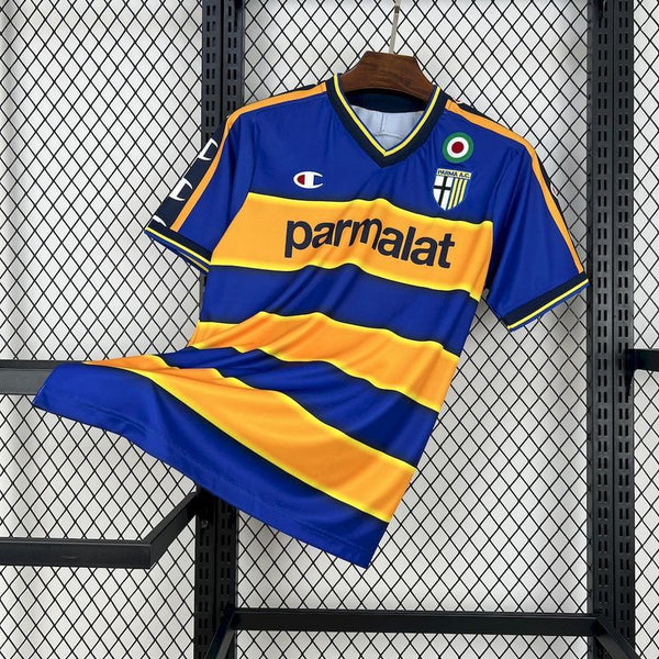 Camiseta Parma Local 02-03 Retro frontal