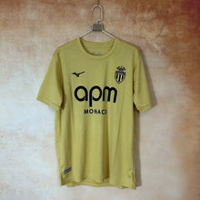 Camiseta AS Monaco Tercera Equipacion Dorada 25-26 frontal