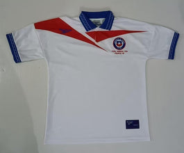 Camiseta Chile Visitante 1998 Retro frontal