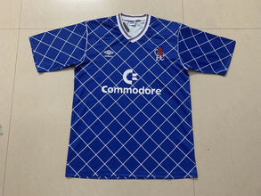 Camiseta Chelsea Local 87-89 Retro frontal