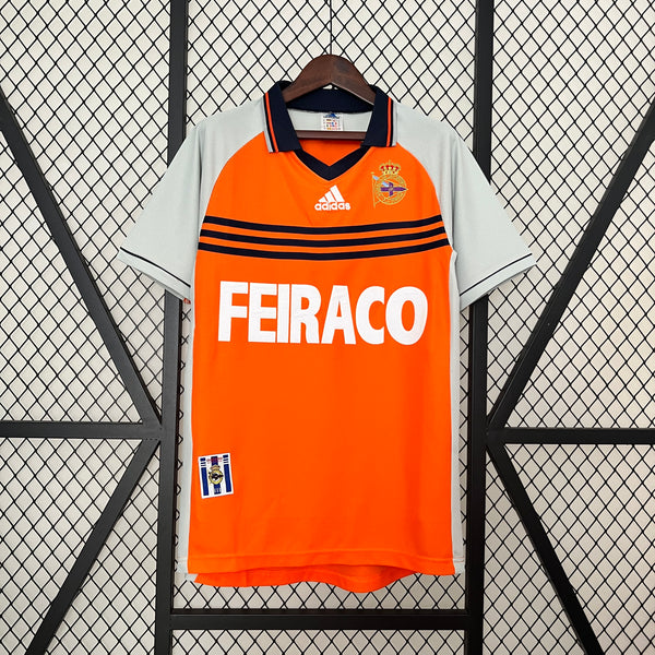 Camiseta Deportivo de La Coruña Tercera Equipacion 98-99 frontal