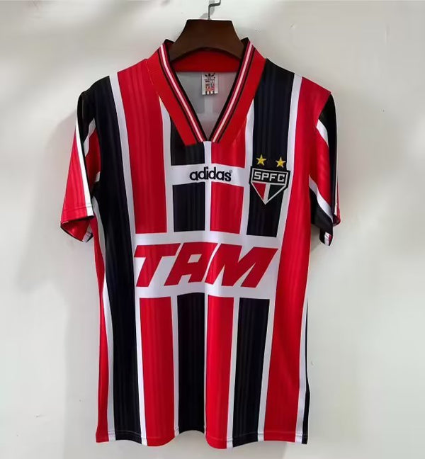 Camiseta Sao Paulo FC Visitante 1996 Retro frontal
