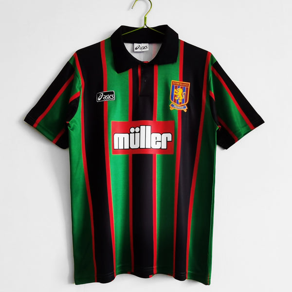 Camiseta Aston Villa Visitante 93-95 Retro frontal