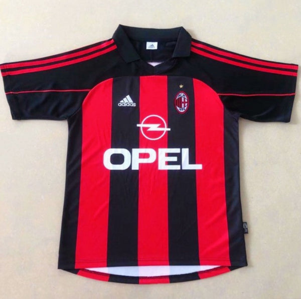 Camiseta AC Milan Local 99-00 frontal