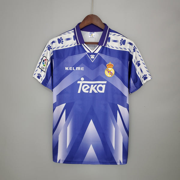 Camiseta Real Madrid Visitante 96-97 Retro frontal