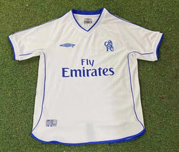Camiseta Chelsea FC Visitante 01-03 Retro frontal