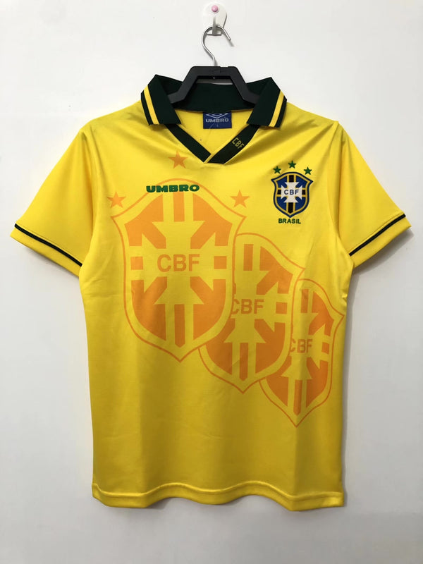 Camiseta Brasil Local 1995 Retro frontal