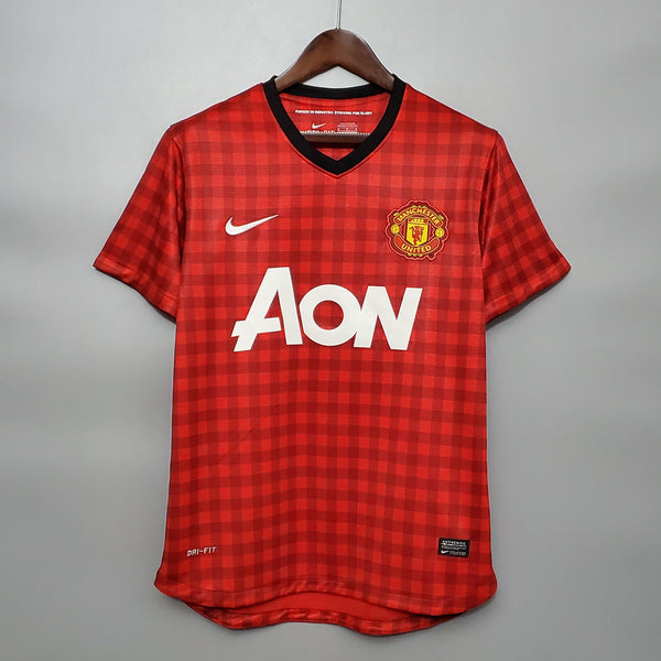 Camiseta Manchester United Local 12-13 frontal