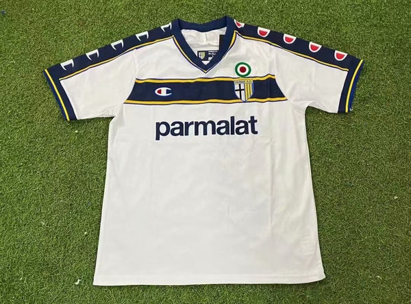 Camiseta Parma Visitante 02-03 Retro frontal
