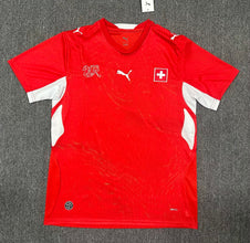 Camiseta Suiza Local Mundial 2026 frontal