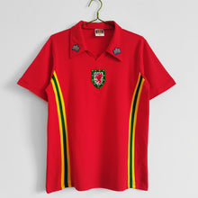 Camiseta Gales Retro Local 1976 frontal