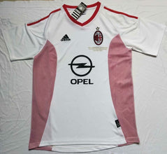 Camiseta AC Milan Visitante 02-03 Retro frontal