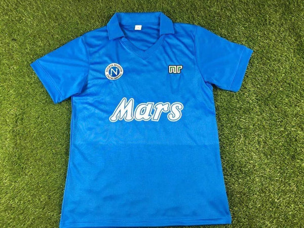 Camiseta Napoli Local 88-89 Retro frontal