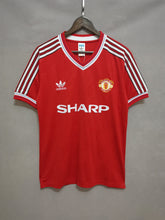 Camiseta Manchester United Local 86-88 Retro frontal
