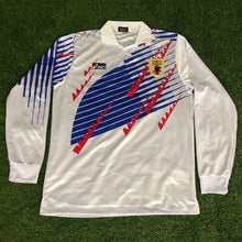 Camiseta Japon Visitante Manga Larga 1998 Retro frontal