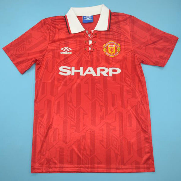 Camiseta Manchester United Local 92-94 Retro frontal