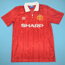 Camiseta Manchester United Local 92-94 Retro frontal