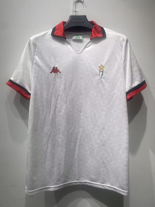 Camiseta AC Milan Visitante 89-90 Retro frontal