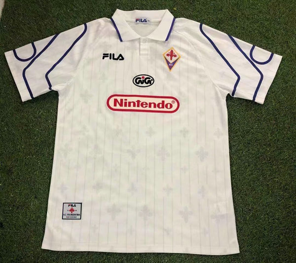 Camiseta Fiorentina Visitante 97-98 frontal