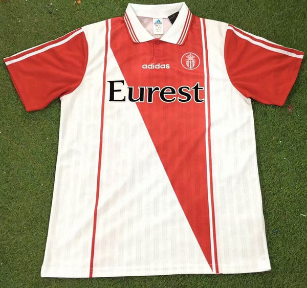 Camiseta AS Monaco Local 96-97 frontal