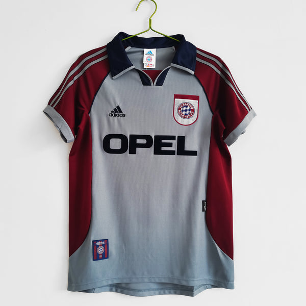 Camiseta Bayern de Munich Tercera Equipacion 98-00 Retro frontal