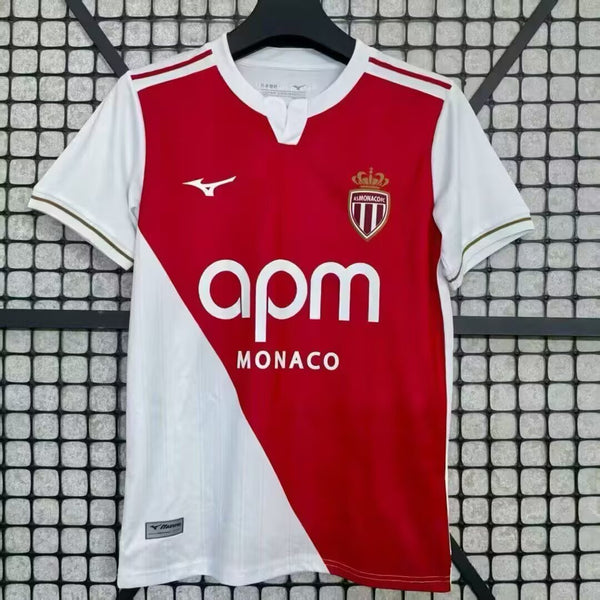 Camiseta AS Monaco Local 25-26 frontal