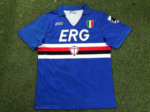 Camiseta Sampdoria Local 91-92 frontal