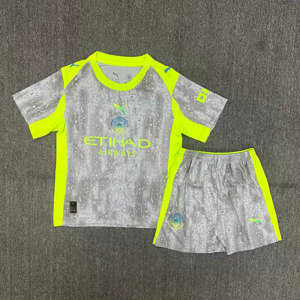 Manchester City Tercera Equipacion 25-26 Niño