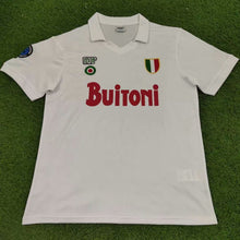 Camiseta Napoli Visitante 87-88 Retro frontal