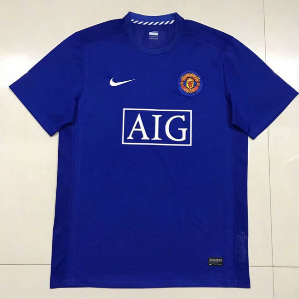 Camiseta Manchester United Tercera Equipación 08-09 frontal