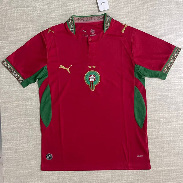 Camiseta Marruecos Local Mundial 2026 frontal