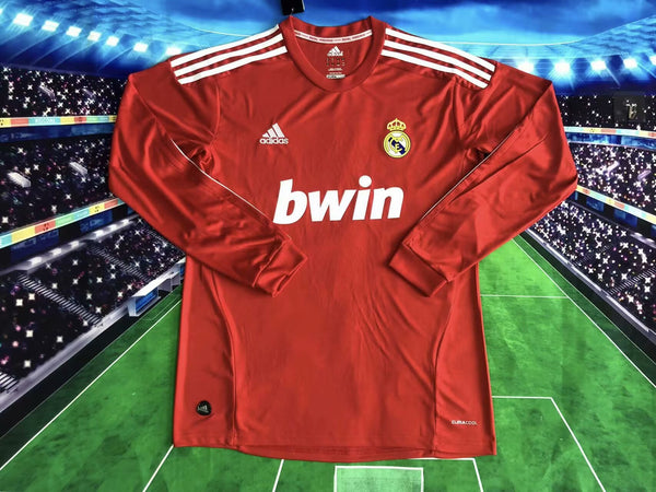 Camiseta Real Madrid Tercera Equipación Manga Larga 11-12 frontal