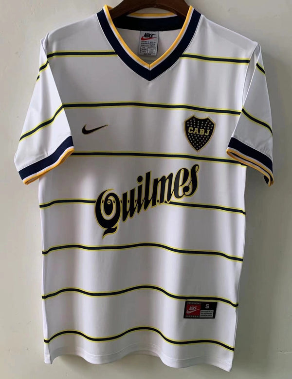 Camiseta Boca Juniors Visitante 99-00 Retro frontal
