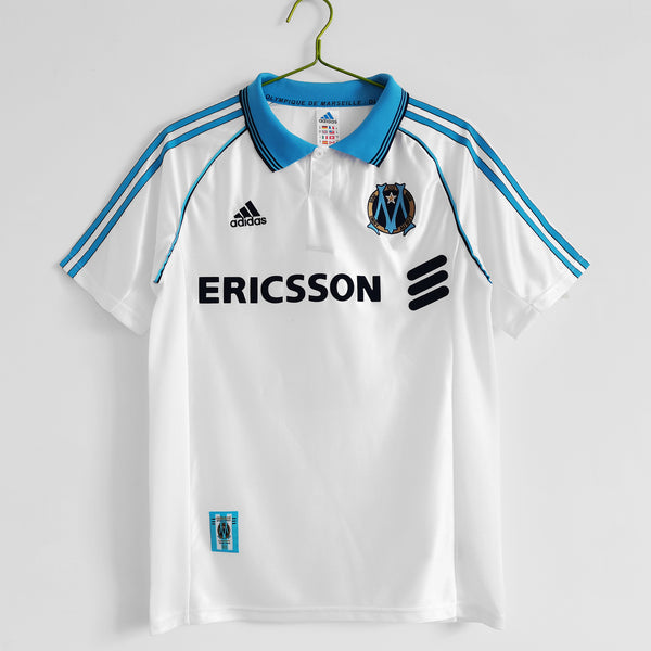 Camiseta Olympique de Marseille Local 98-99 Retro frontal