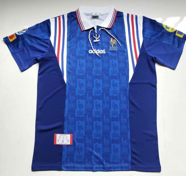 Camiseta Francia Local 1996 frontal