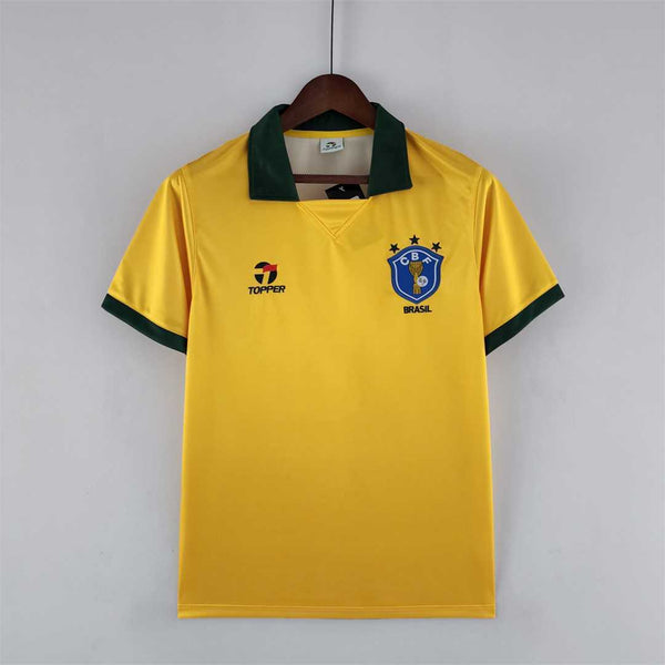 Camiseta Brasil Local 1988 Retro frontal
