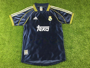 Camiseta Real Madrid Tercera Equipacion 98-99 frontal