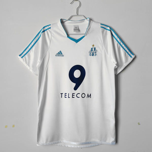 Camiseta Olympique de Marsella Local 03-04 frontal